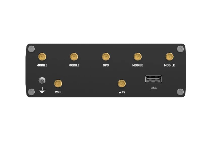 EAN 4779051840540 - Teltonika RUTM50 router inalámbrico Gigabit Ethernet Doble banda (2,4 GHz / 5 GHz) 5G Negro imagen 5