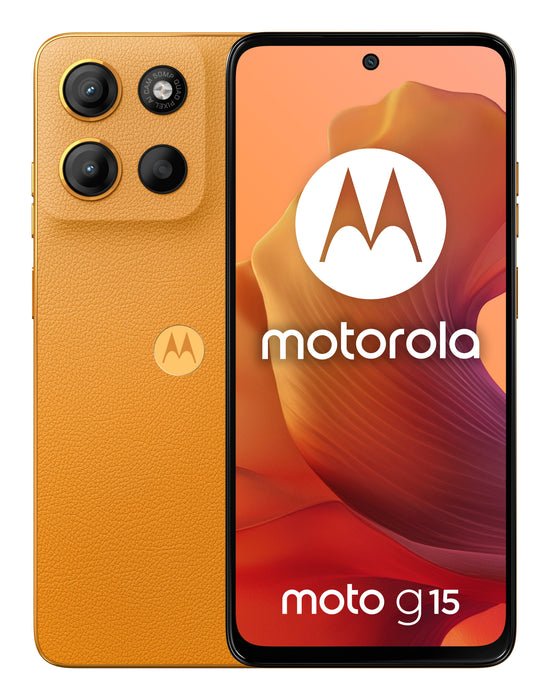 EAN 0840023280849 - Motorola moto g15 17,1 cm (6.72") SIM doble Android 15 4G USB Tipo C 4 GB 128 GB 5200 mAh Naranja imagen 2