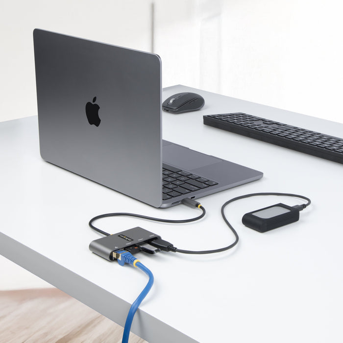 EAN 0065030897709 - StarTech.com HB30C3A1GEA2 base para portátil y replicador de puertos Alámbrico USB 3.2 Gen 1 (3.1 Gen 1)  imagen 7