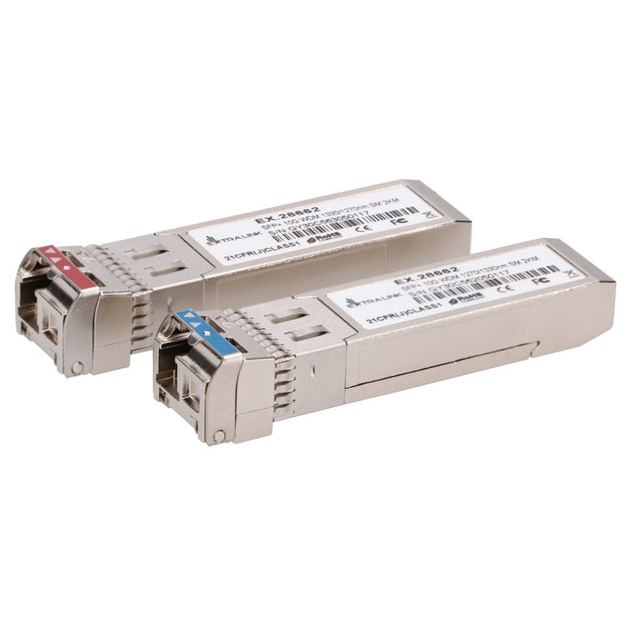 Sfp+ 10g Sfp+ Wdm Module 10gbps 1270 1330nm Single Mode 2km Para