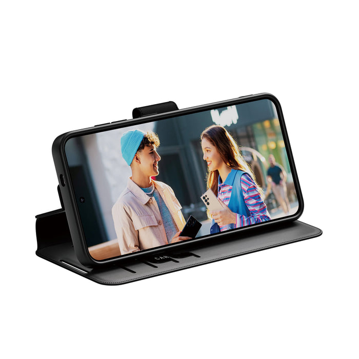 EAN 5715685016707 - PanzerGlass CARE™ by ® Wallet Case w. Kickstand Samsung Galaxy S25 funda para teléfono móvil Negro imagen 2
