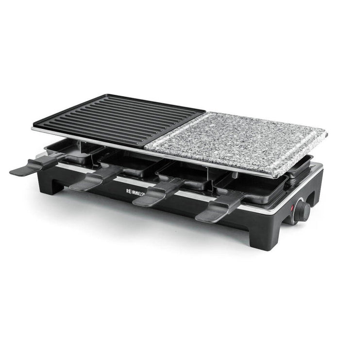 EAN 4001797239600 - Rommelsbacher RCS 1350 parrilla de interior 8 personas(s) 1350 W Negro, Acero inoxidable imagen 3