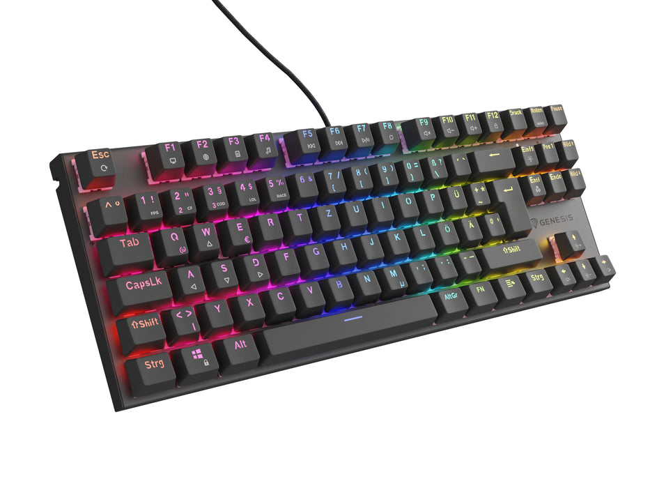 EAN 5901969432992 - GENESIS NKG-1886 teclado Juego USB QWERTZ Alemán Negro imagen 1