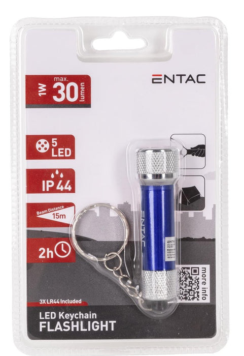 Entac Taschenlampe 5led Schlüsselanhänger Azul