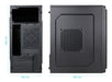 EAN 8433281017238 - TooQ Dodeka Ultra Mini Tower Negro 500 W imagen 2