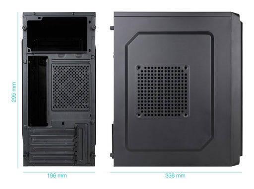 EAN 8433281017238 - TooQ Dodeka Ultra Mini Tower Negro 500 W imagen 2