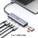 EAN 6941876245215 - Ugreen REVODOK 7-IN-1 4K@60HZ HDMI DOCK Acoplamiento Base Gris imagen 3