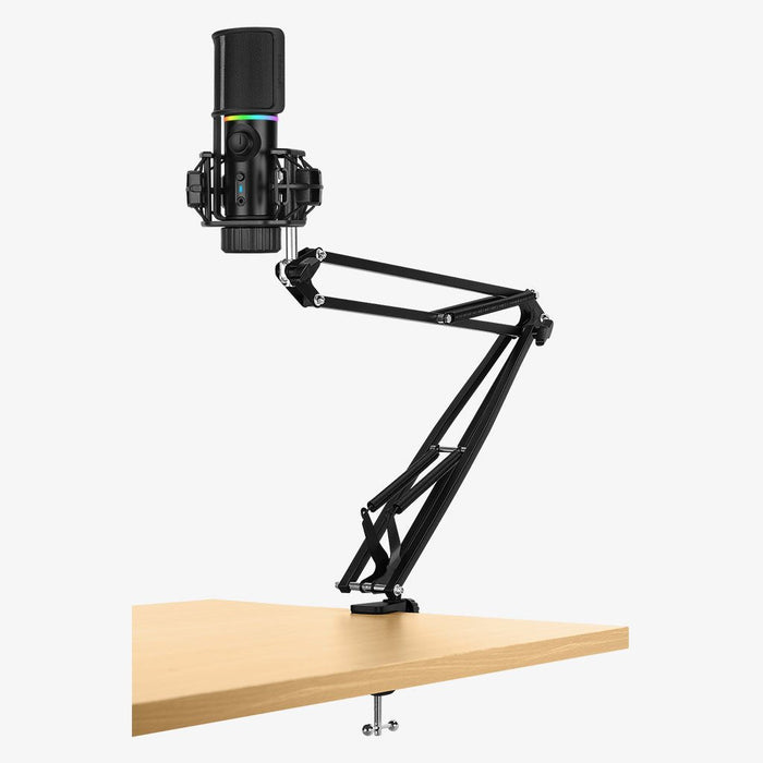 Streamplify Mic Rgb Con Brazo Incluído - Negro