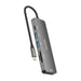 EAN 8436574709964 - AISENS ASUC-6P016-GR base para portátil y replicador de puertos Alámbrico USB 3.2 Gen 1 (3.1 Gen 1) Type- imagen 3