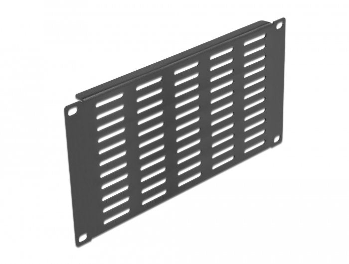 10? Netzwerkschrank Panel Mit Lüftungsschlitzen Horizontal 3 He Schwarz
