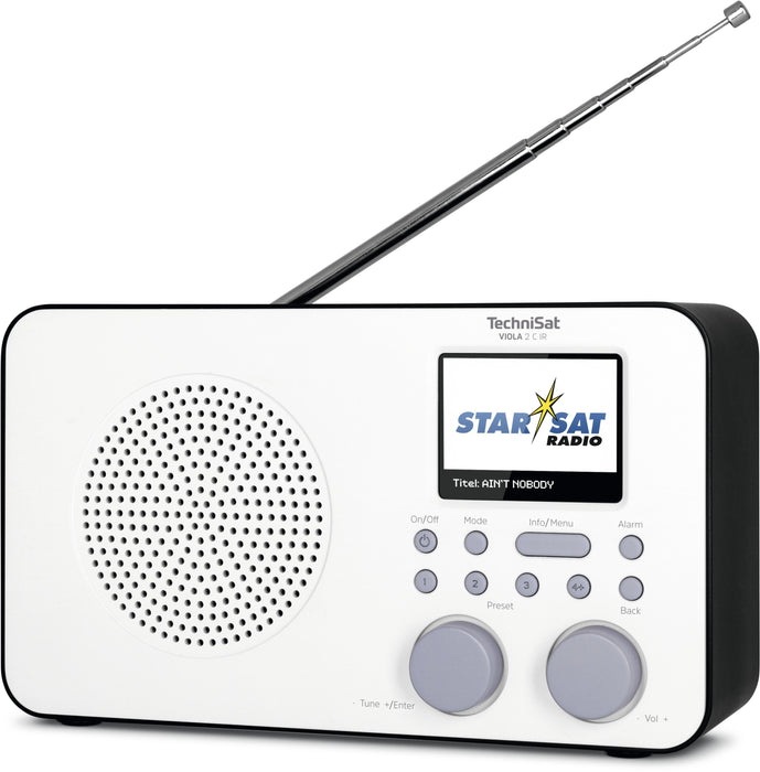 Technisat Viola 2 C Ir Internet Analógico Y Digital Negro, Blanco
