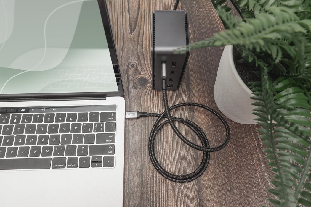 EAN 4016032485889 - Digitus DB-300443-030-S cable USB USB4 Gen 2x2 USB C 20 Gbit/s 100 W Negro imagen 3