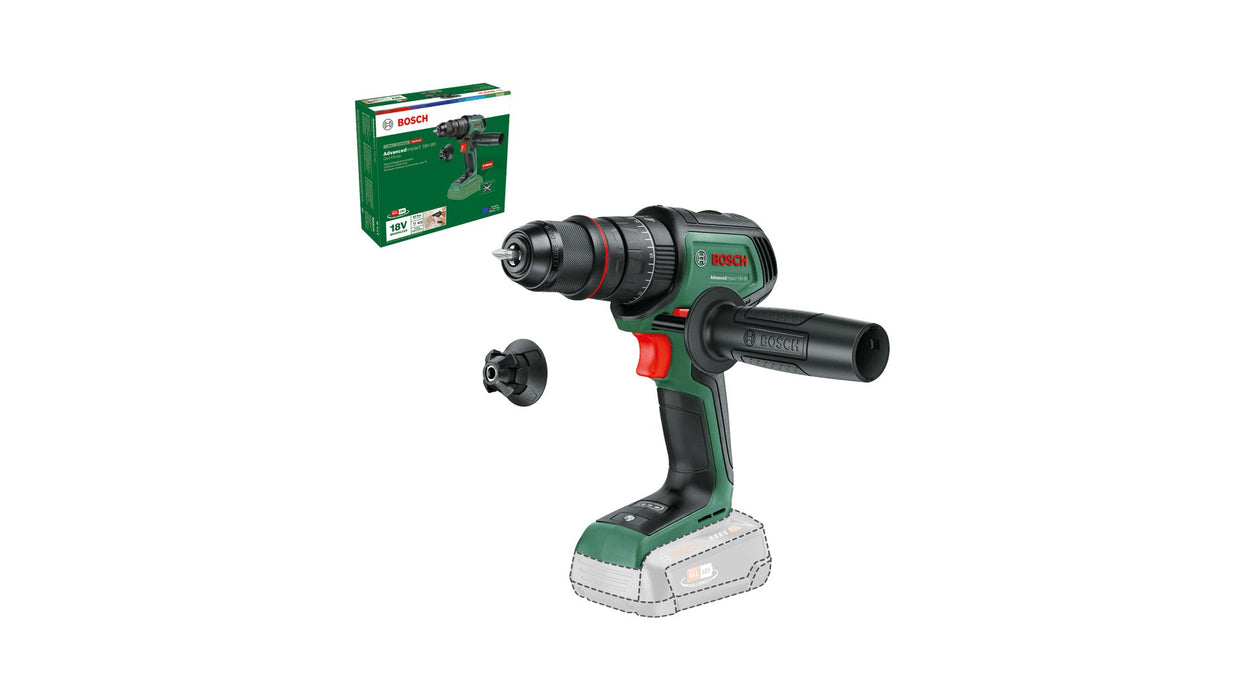 EAN 4053423239638 - Bosch AdvancedImpact 18V-80 QuickSnap 1950 RPM Sin llave 890 g Negro, Verde imagen 4