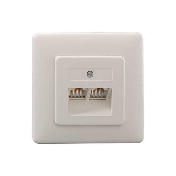 EAN 4043921040010 - Rutenbeck 13010247 toma de corriente RJ-45 Blanco imagen 1