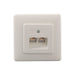 EAN 4043921040010 - Rutenbeck 13010247 toma de corriente RJ-45 Blanco imagen 1