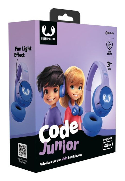 EAN 8720249809630 - Fresh 'n Rebel Code Junior Auriculares Inalámbrico Diadema Llamadas/Música USB Tipo C Bluetooth Azul, Lil imagen 11
