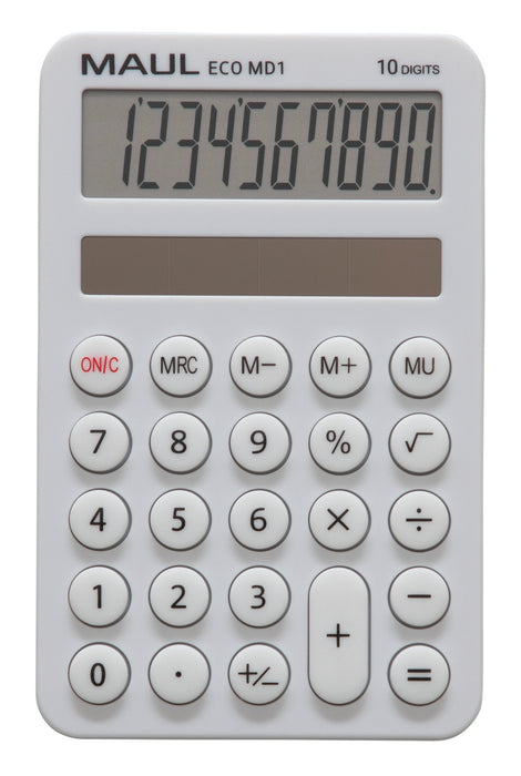 EAN 4002390092760 - MAUL ECO MD 1 calculadora Bolsillo Pantalla de calculadora Blanco imagen 1