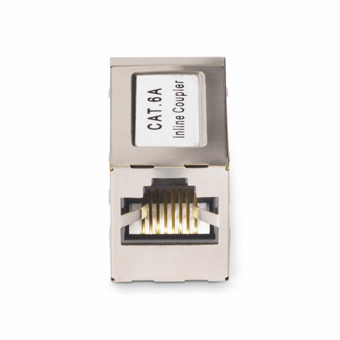 Shielded Rj45 Coupler, Inline  Cat6a Coupler, Female To