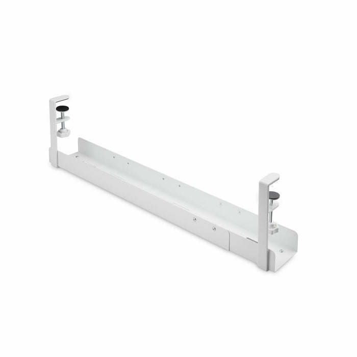 Startech Under Desk Cable Management Tray, Clamp-On Installation