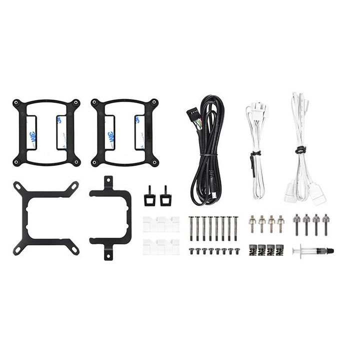 EAN 4711475640368 - Thermaltake TH240 V2 Ultra ARGB Procesador Kit de refrigeración líquida 24 cm Blanco 1 pieza(s) imagen 7