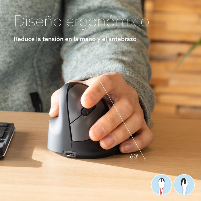 EAN 8719274490319 - R-Go Tools RGOHEWLL ratón Juego Izquierda Óptico 2400 DPI imagen 8