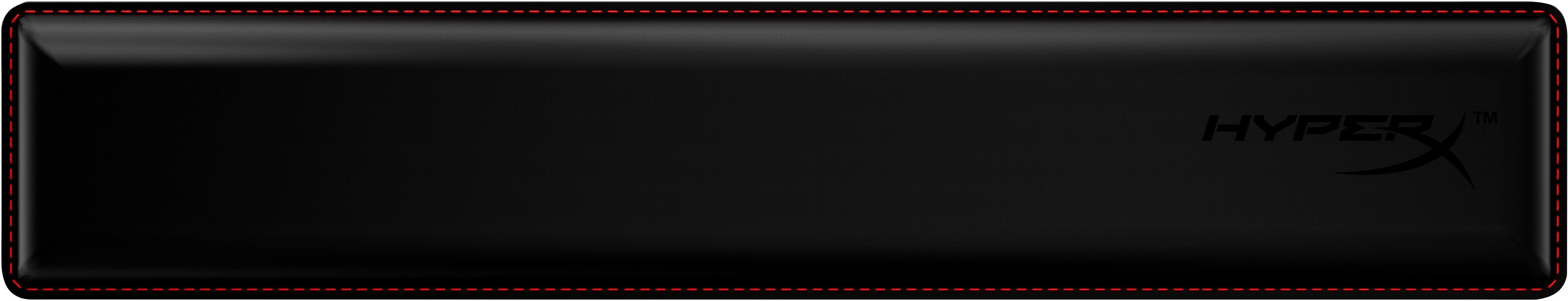 EAN 0196188048702 - HyperX Wrist Rest - Keyboard - Full Size descansa muñecas Caucho Negro imagen 1