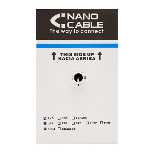 EAN 8433281007628 - Nanocable 10.20.0304-EXT-BK cable de red Negro Cat5e U/UTP (UTP) imagen 2