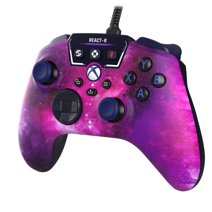 Turtle Beach React-R Negro, Púrpura Usb Gamepad Analógico/Digital Pc, Xbox One, Xbox Series S, Xbox Series X