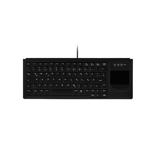 EAN 7061112037394 - Contour Design Active Key Keyboard touchpad USB Black EN teclado Industrial Inglés del Reino Unido Negro imagen 1