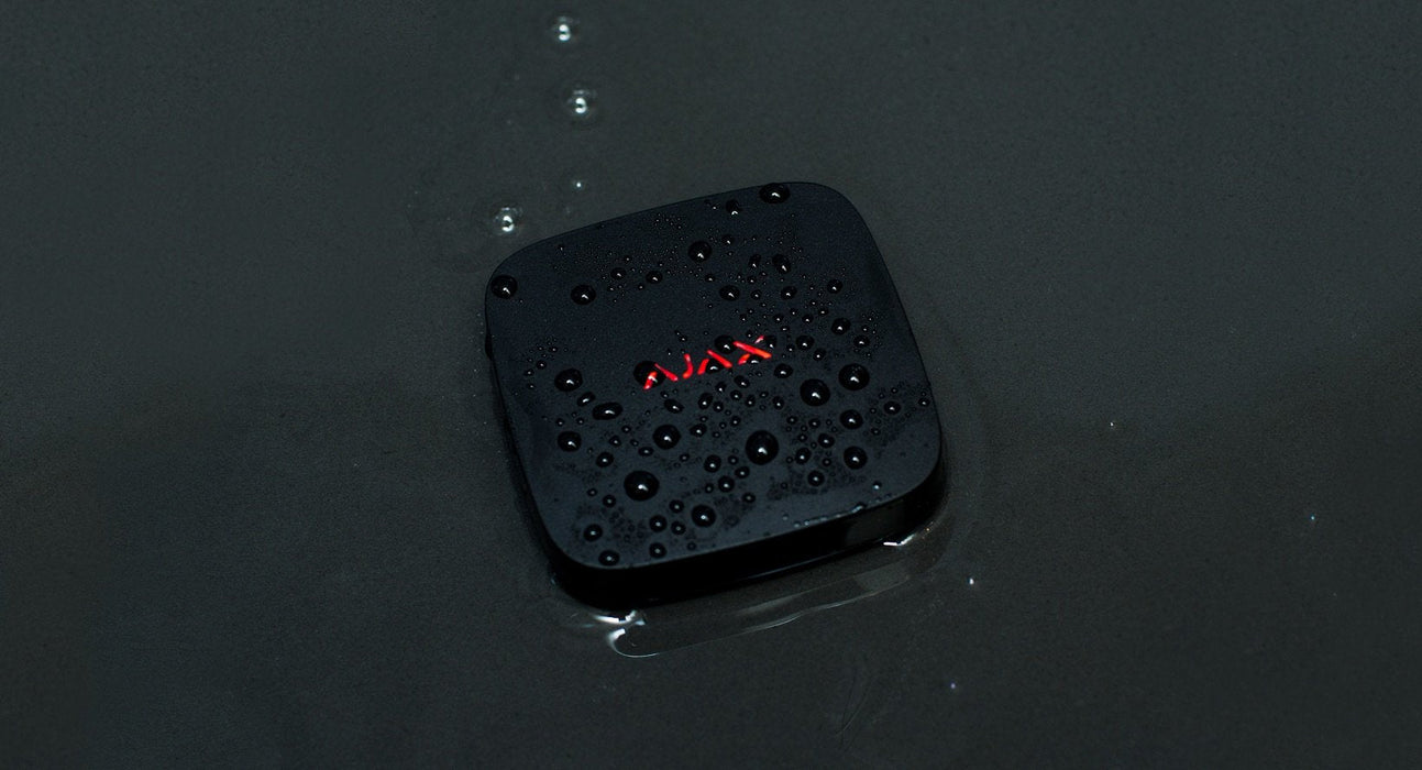 Ajax Leaksprotect-Bl Ajax Leaksprotect. Detector De Inundación  Inalámbrico. Color Negro