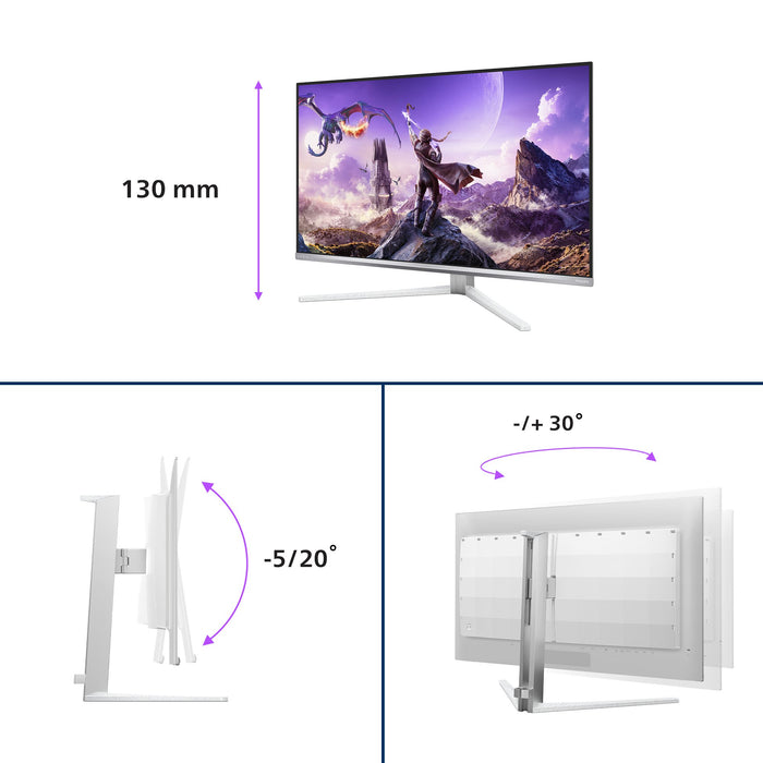 EAN 8721038007824 - Philips Evnia 8000 32M2N8900P/00 pantalla para PC 80 cm (31.5") 3840 x 2160 Pixeles 4K Ultra HD QD-OLED B imagen 4