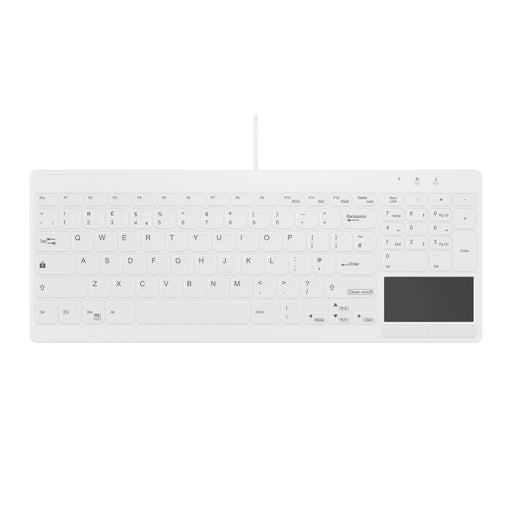 EAN 7061115054473 - Contour Design Active Key AK-C7412 teclado Médico USB Inglés del Reino Unido Blanco imagen 1