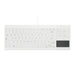 EAN 7061115054473 - Contour Design Active Key AK-C7412 teclado Médico USB Inglés del Reino Unido Blanco imagen 1