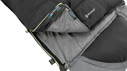 EAN 5709388136121 - Outwell Contour Adulto Saco de dormir rectangular Poliéster Negro, Gris imagen 2