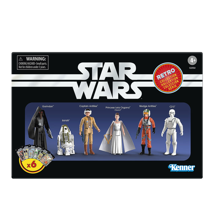 Set 6 Figuras Retro Star Wars: Una Nueva Esperanza 9,5cm
