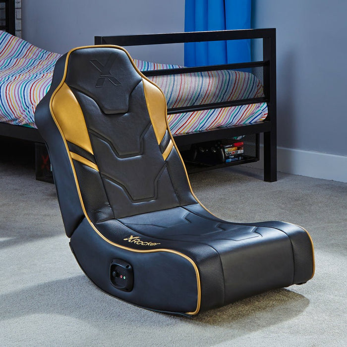 EAN 94338513226 - X Rocker 5132201 silla para videojuegos Silla gaming Asiento acolchado Negro, Oro imagen 1