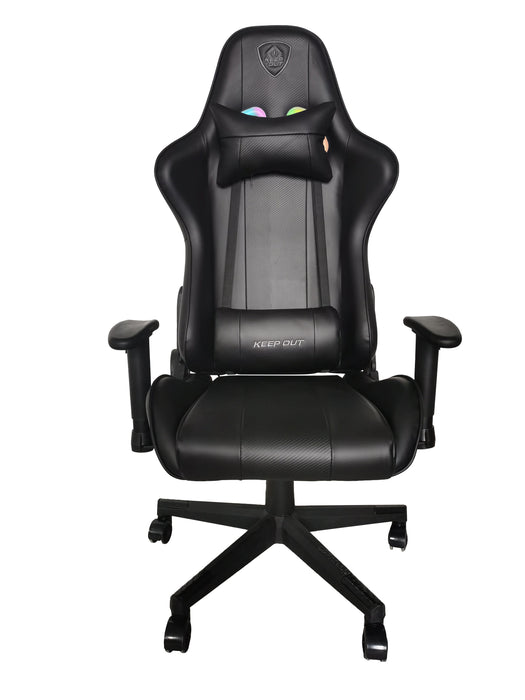 EAN 8435099529057 - KeepOut XSRGB-RACING silla para videojuegos Silla para videojuegos universal Asiento acolchado Negro imagen 10
