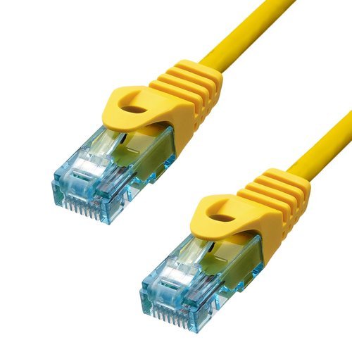 EAN 5714590019919 - ProXtend 6AUTP-005Y cable de red Amarillo 0,5 m Cat6a U/UTP (UTP) imagen 1