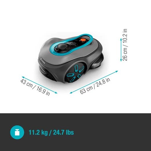 EAN 4066407025103 - Gardena smart SILENO free Robot cortacésped Batería Gris imagen 3