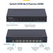 EAN 0065030907231 - StarTech.com R8AH202-KVM-SWITCH interruptor KVM Montaje en rack Negro imagen 6