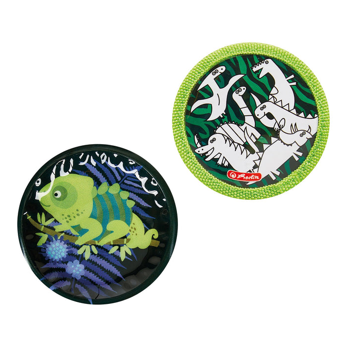 EAN 4008110284019 - Herlitz SoftLight Plus Jungle juego de mochila escolar Niño Poliéster Verde, Oliva imagen 15