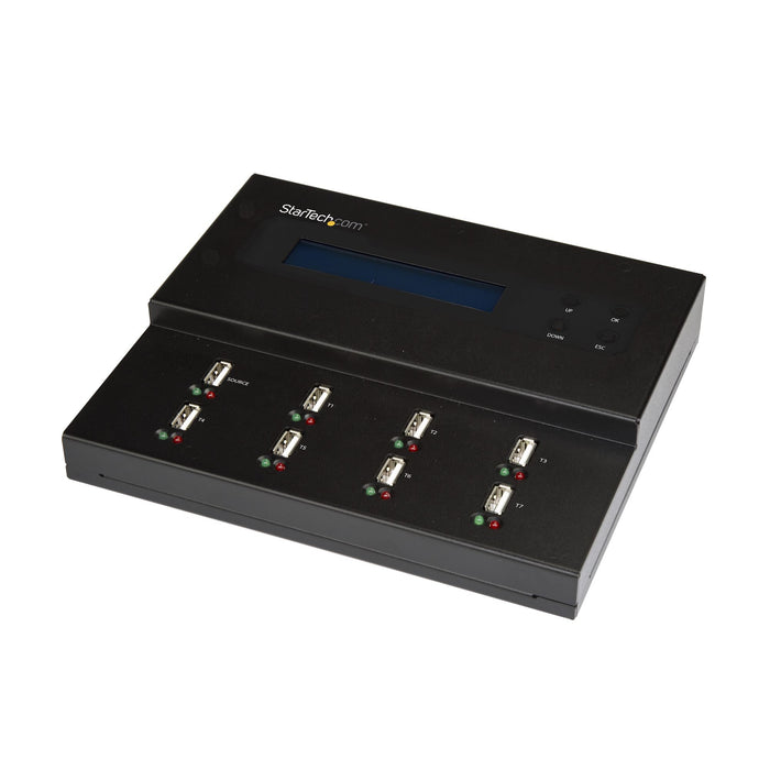 EAN 0065030870733 - StarTech.com USBDUPE17 duplicador de datos y soporte Duplicador de pendrives Negro 7 copias imagen 1
