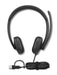 EAN 0195892122333 - Lenovo VoIP Headset 5000 Auriculares Alámbrico Diadema Oficina/Centro de llamadas USB Tipo C Negro imagen 3