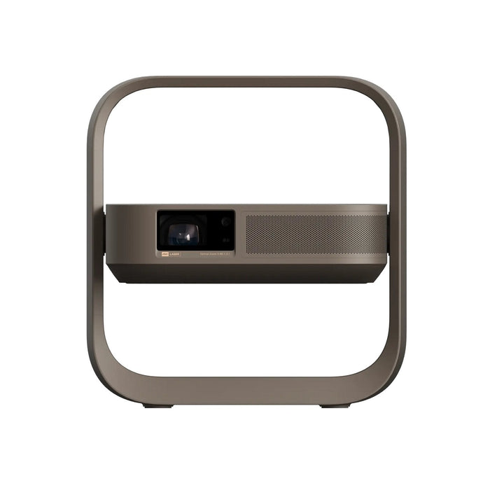 Proyector Xgimi Elfin Flip 4k 20000 H Uhd 4k Soporte Ajustable Hasta 150º Altavoz Harman Kardon De 7 W Marrón