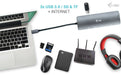 EAN 8595611702907 - i-tec Metal C31NANODOCKLANPD base para portátil y replicador de puertos Alámbrico USB 3.2 Gen 1 (3.1 Gen  imagen 15
