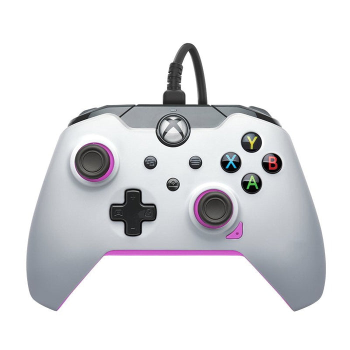 Pdp Mando Con Cable Fuse White Para Xbox Series X S One Pc
