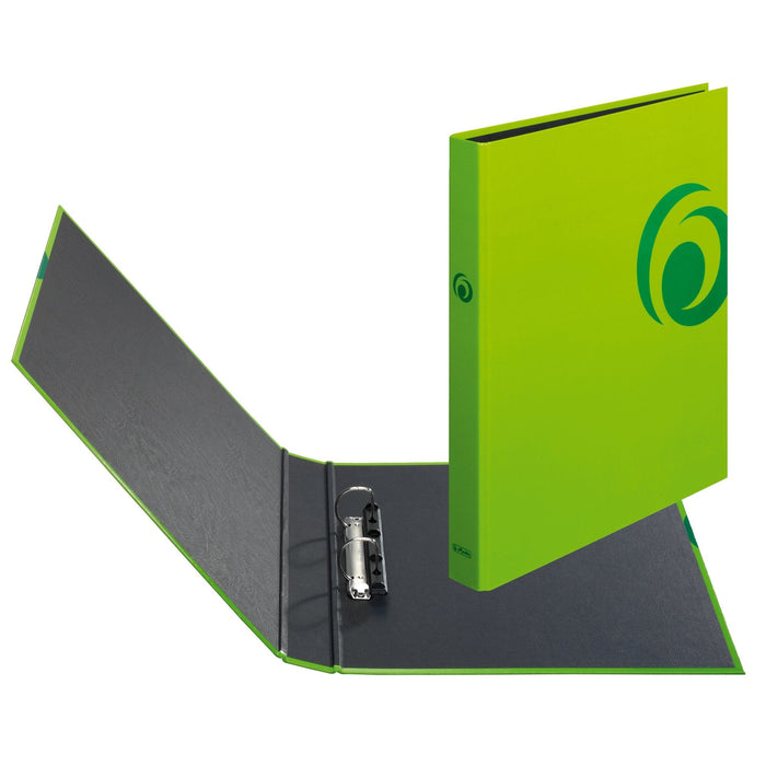 Herlitz Carpeta De Anillas 2-Ringe Din A4 3.5 Cm Verde Claro