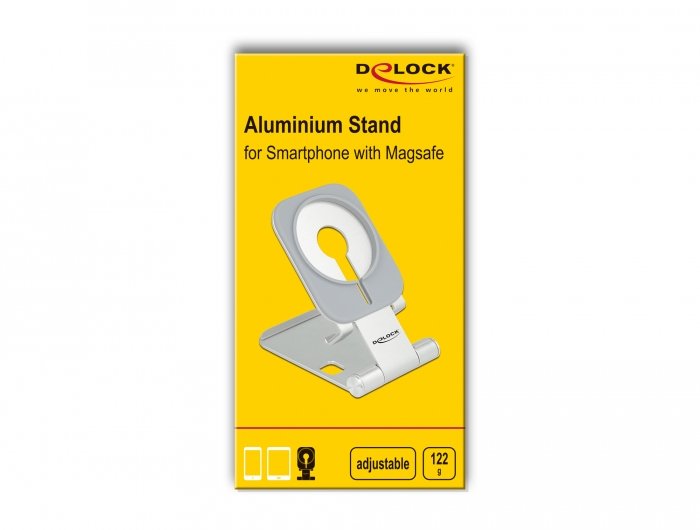Soporte Delock 18426  Pasivo Teléfono Móvil/Smartphone Aluminio