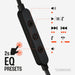 EAN 1200130013898 - JBL Tune 305C Auriculares Alámbrico Dentro de oído Llamadas/Música USB Tipo C Negro imagen 4