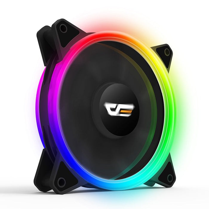 Ventilador Caja Gaming Darkflash Dr12 Pro / 120mm / A-Rgb